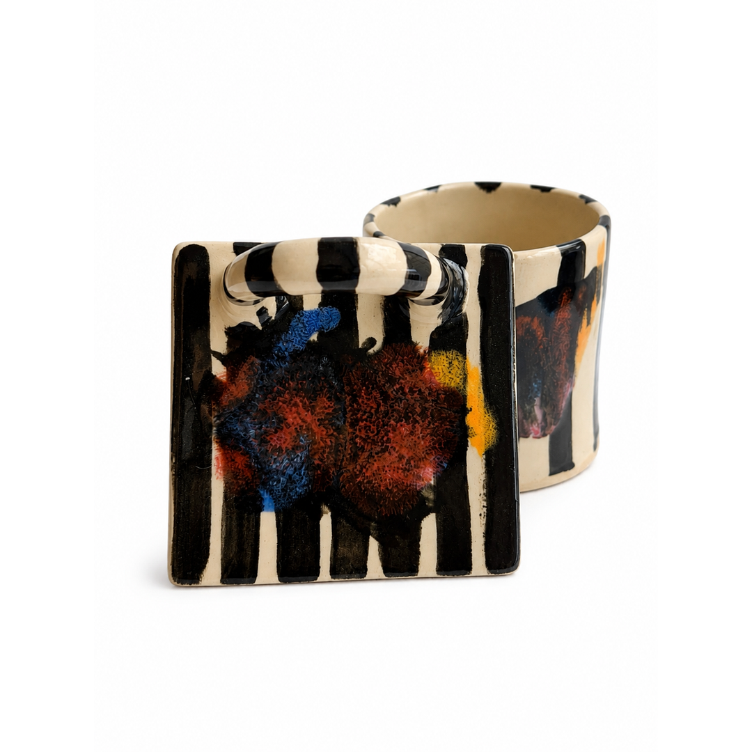 MR STRIPY - Schlitten mug set