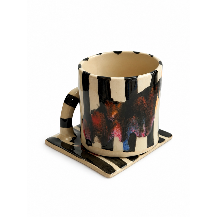 MR STRIPY - Schlitten mug set