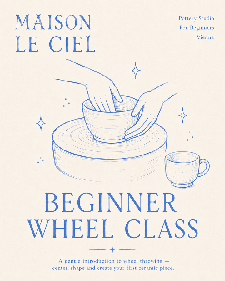 VIENNA | 1-Part Wheel Class | Pottery on the Wheel