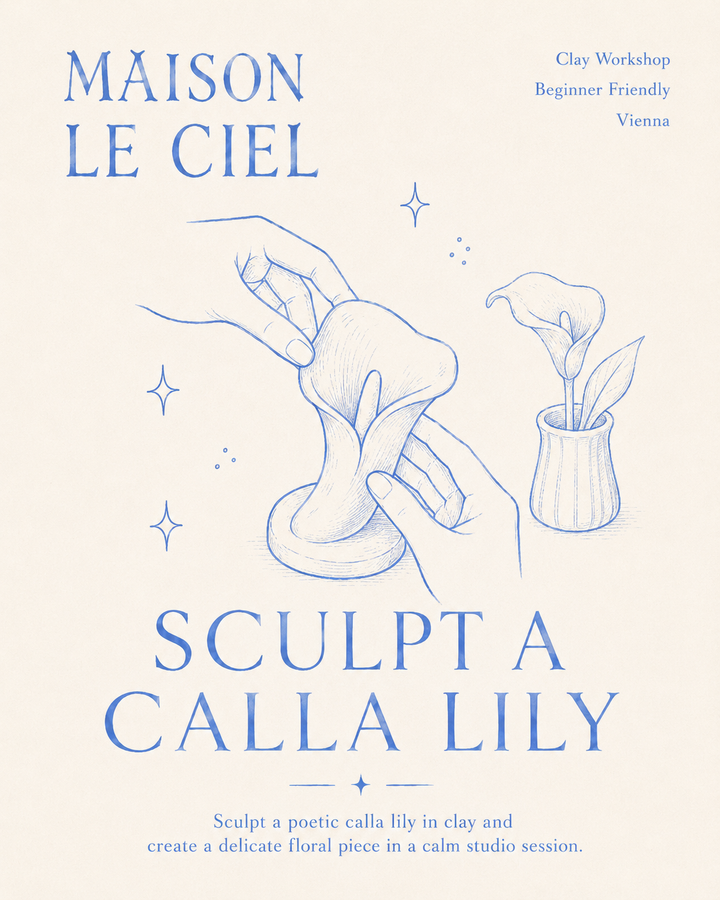 VIENNA | Sculpt a Calla Lily | Ceramic Class