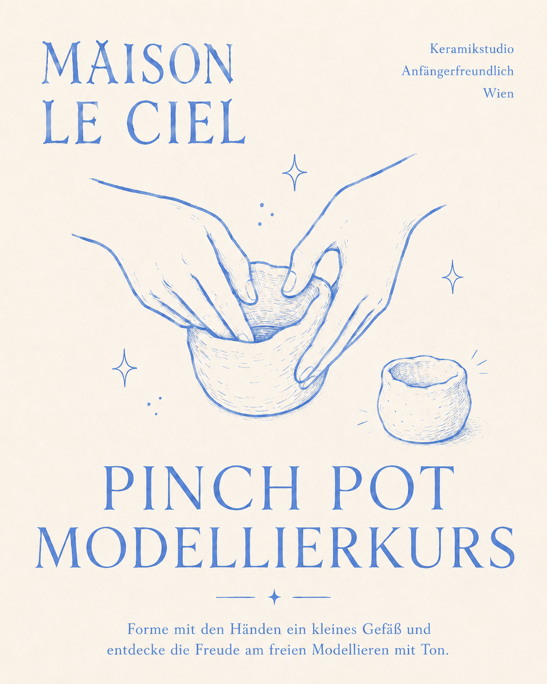 VIENNA | Pinch Pot Ceramic Class