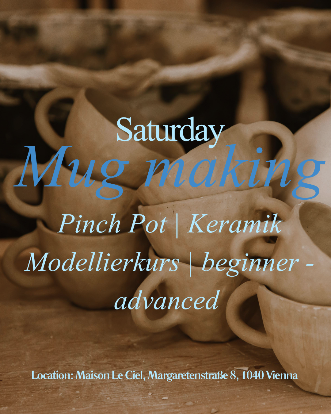 VIENNA | Pinch Pot Ceramic Class
